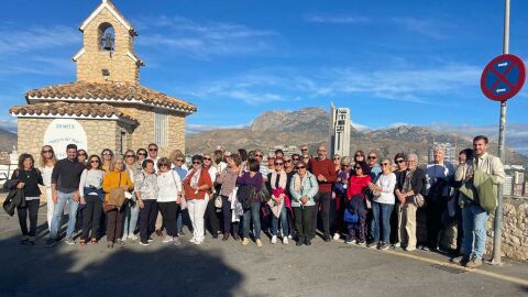 Visitas al Tossal de la Cala de Benidorm.