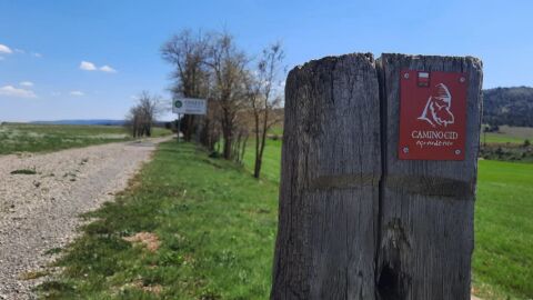 Señalización del Camino del Cid en la provincia de Teruel