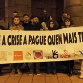 Concentración contra o empobrecemento dunha maioría da poboación Concentración contra o empobrecemento dunha maioría da poboación