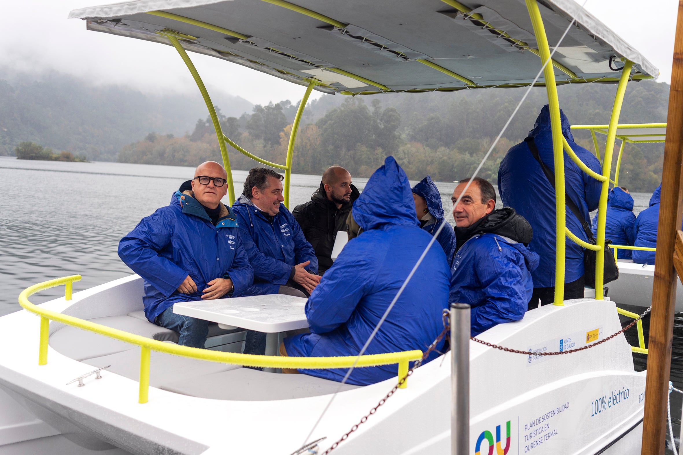 Os novos ecobarcos ampliarán a oferta termal da provincia Os novos ecobarcos ampliarán a oferta termal da provincia
