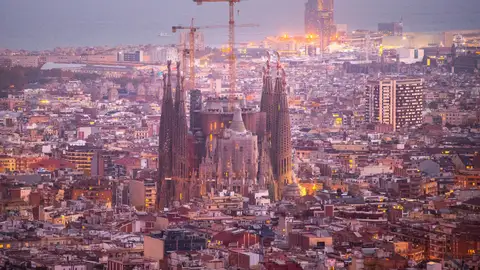 La Sagrada Familia de Barcelona Eduard Torres: "A partir del mes de mayo Barcelona ha tenido un resurgimiento de la ciudad increíble"