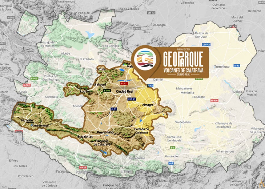 El proyecto "Geoparque Campo de Calatrava" es enviado a la UNESCO a propuesta de su comisión nacional El proyecto "Geoparque Campo de Calatrava" es enviado a la UNESCO a propuesta de su comisión nacional