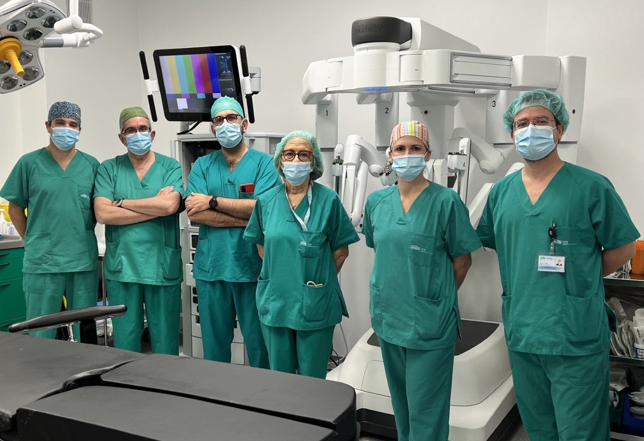 El IVO supera las 500 cirugías con el robot Da Vinci Xi El IVO supera las 500 cirugías con el robot Da Vinci Xi