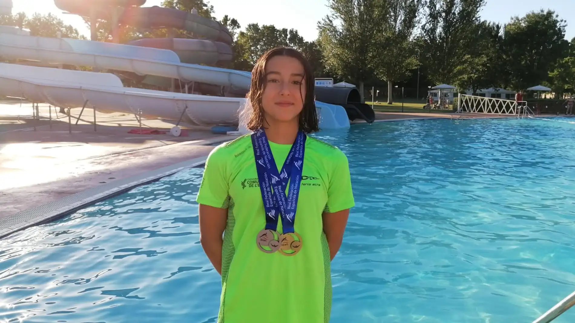 La nadadora Olivia Guillermo, del CN Tenis Elche, convocada con la Selección Española Infantil