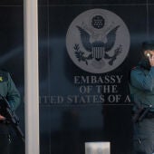 La Guardia Civil en la Embajada de Estados Unidos en Madrid