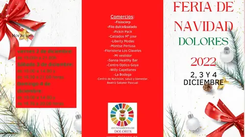 El Centro de Dolores acoge este Fin de Semana su feria de Navidad navidad