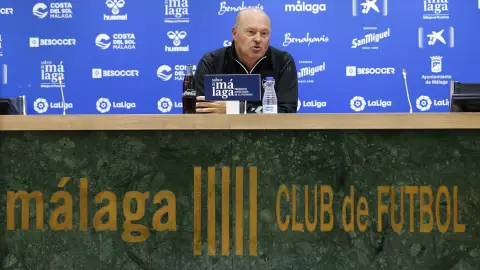 Pepe Mel, entrenador del Málaga CF Pepe Mel, entrenador del Málaga CF
