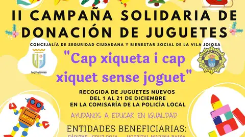 Campaña solidaria de recogida de juguetes. Campaña solidaria de recogida de juguetes.