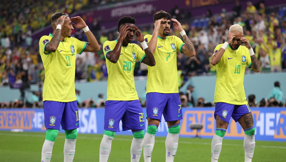 Goles Brasil - Corea del Sur en el Mundial de Qatar 2022