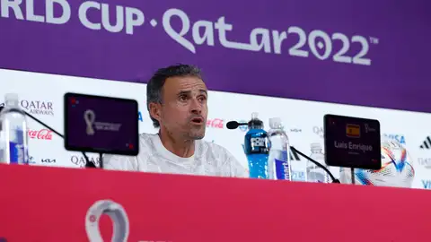 Luis Enrique: "El objetivo es, y ha sido, jugar siete partidos" Luis Enrique: "El objetivo es, y ha sido, jugar siete partidos"