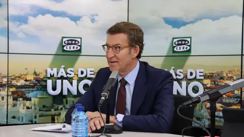 Alberto Núñez Feijóo en 'Más de uno' con Carlos Alsina Alberto Núñez Feijóo en 'Más de uno' con Carlos Alsina | Foto: Onda Cero