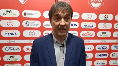 Imanol Arregui Entrenador del CD Xota