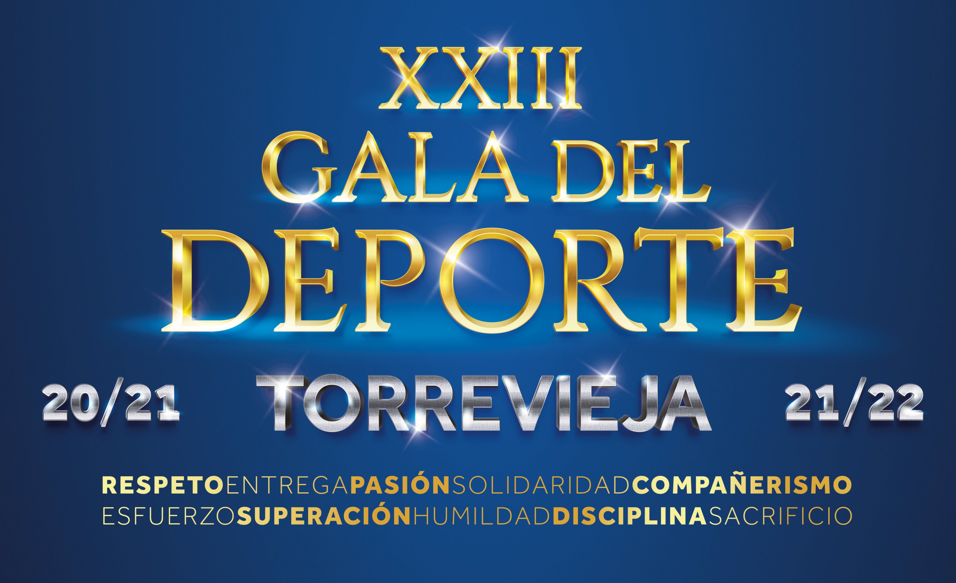 El domingo en el teatro municipal de Torrevieja se celebra la XXIII gala del deporte El domingo en el teatro municipal de Torrevieja se celebra la XXIII gala del deporte