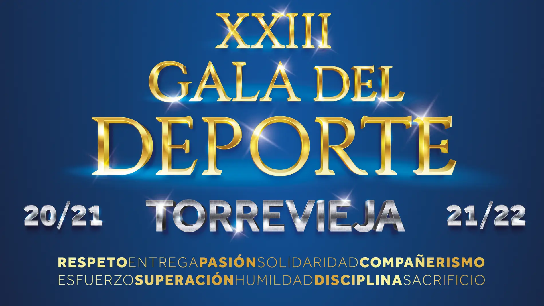 El domingo en el teatro municipal de Torrevieja se celebra la XXIII gala del deporte 