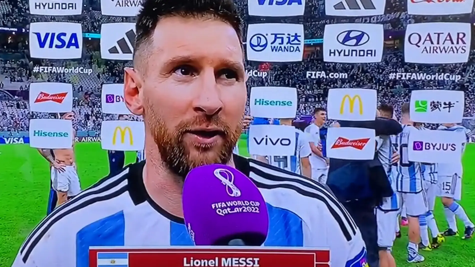 Messi carga contra Mateu Lahoz: "La FIFA no puede poner un árbitro así"