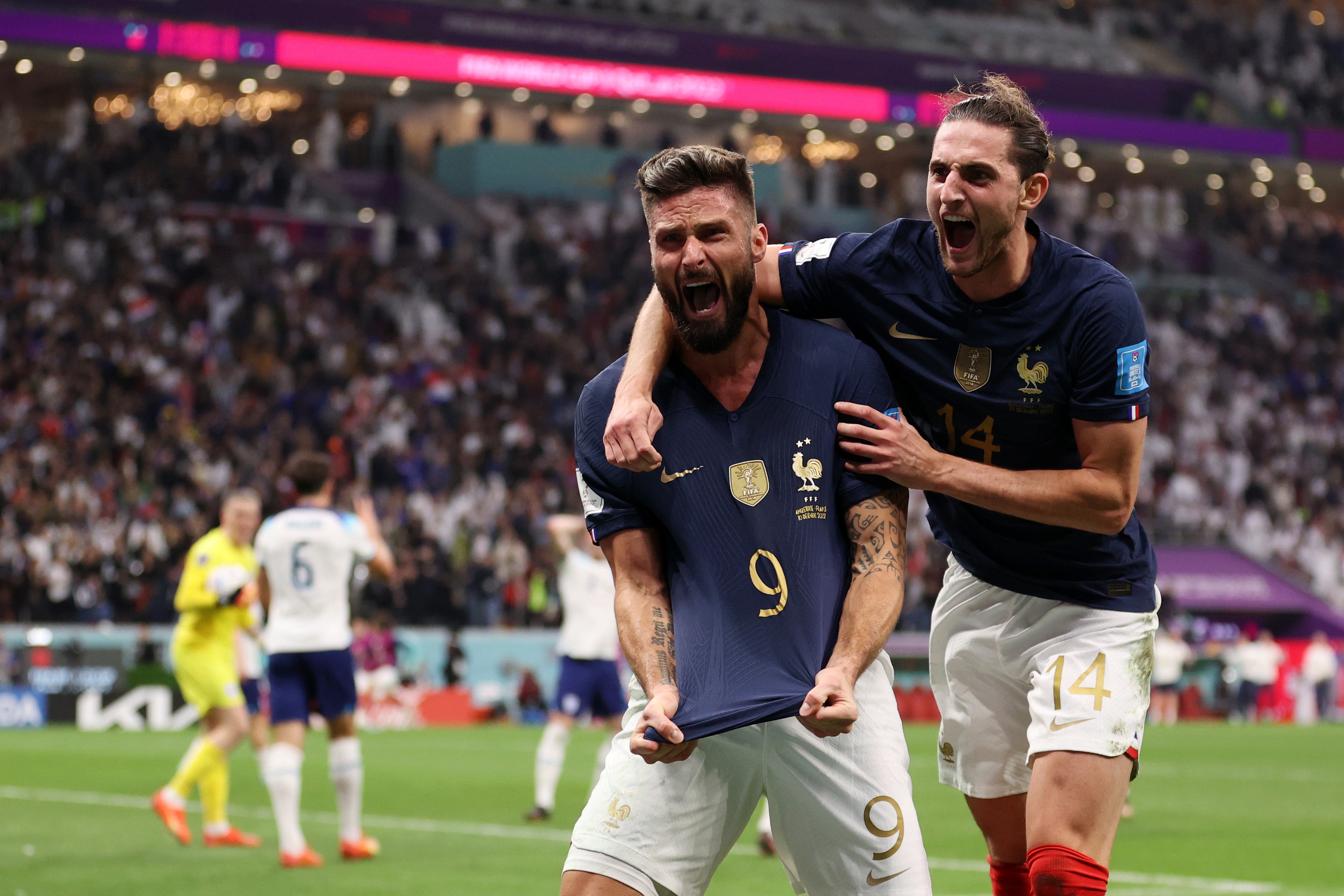 Un cabezazo de Giroud tumba a una gran Inglaterra Un cabezazo de Giroud tumba a una gran Inglaterra