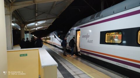 Un Avant en la estación de Ciudad Real Un Avant en la estación de Ciudad Real