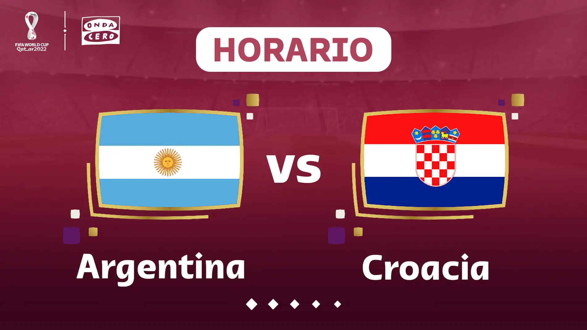 A qué hora es el partido de Argentina - Croacia, las semifinales del Mundial