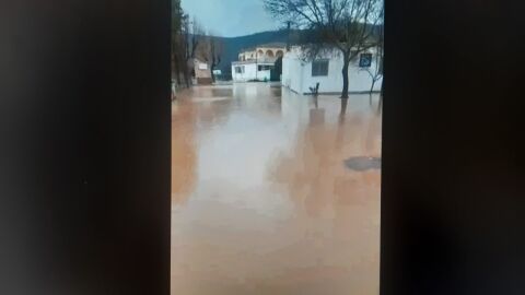 Situación en Alcoba de los Montes tras las lluvias