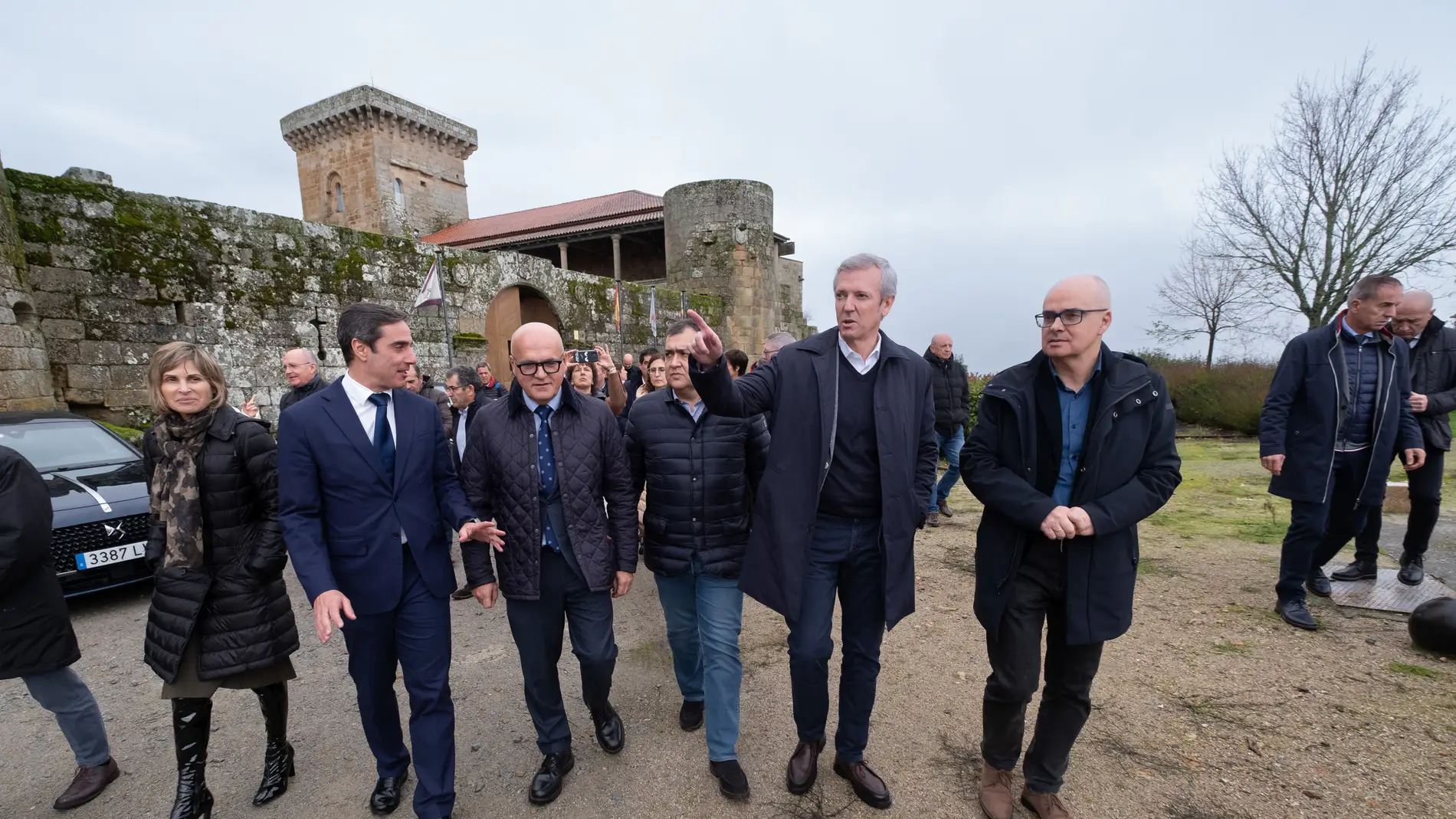 Alfonso Rueda destaca a recuperación da fortaleza de Monterrei