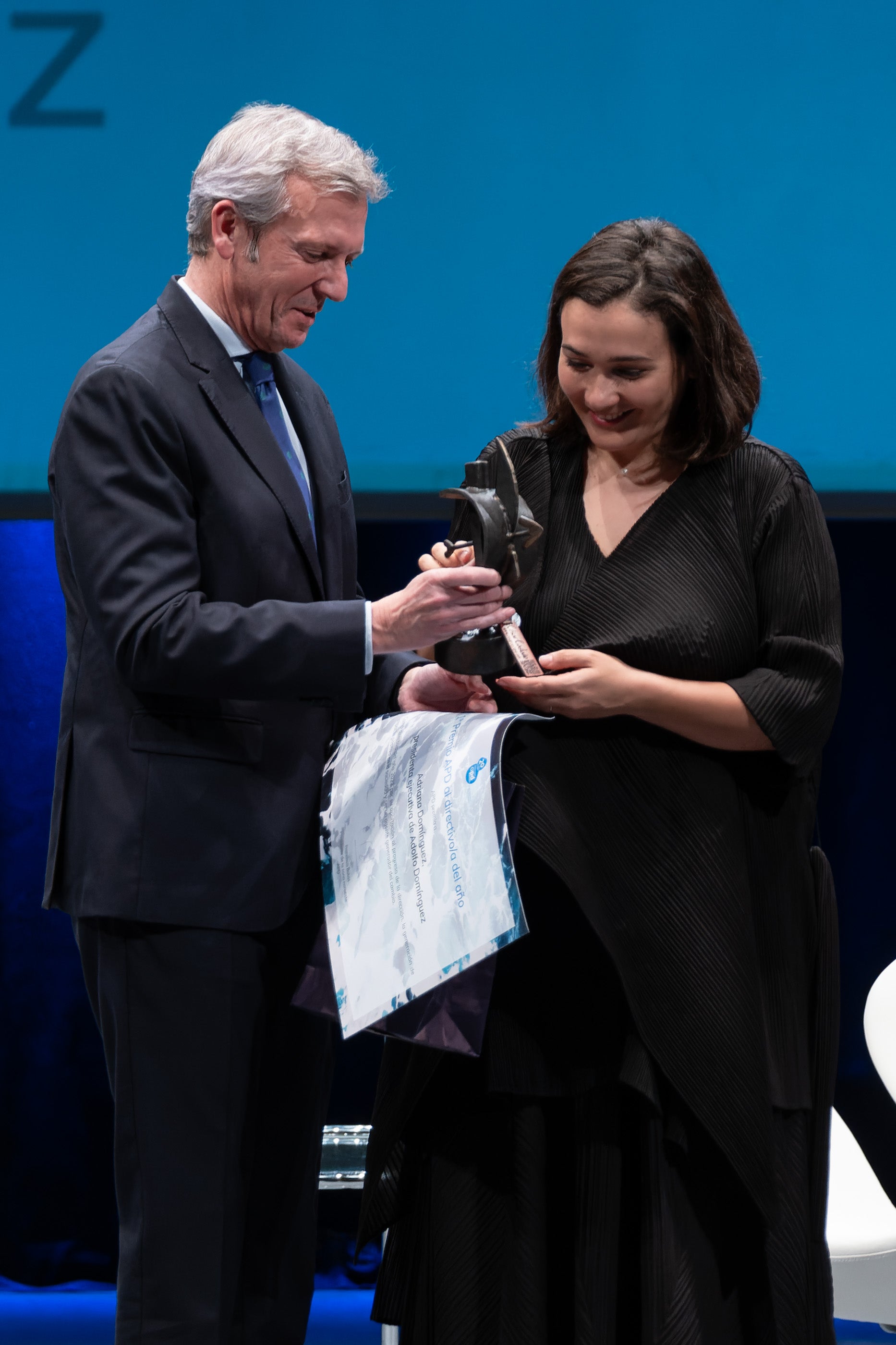 Adriana Domínguez Premio á mellor directiva galega Adriana Domínguez Premio á mellor directiva galega