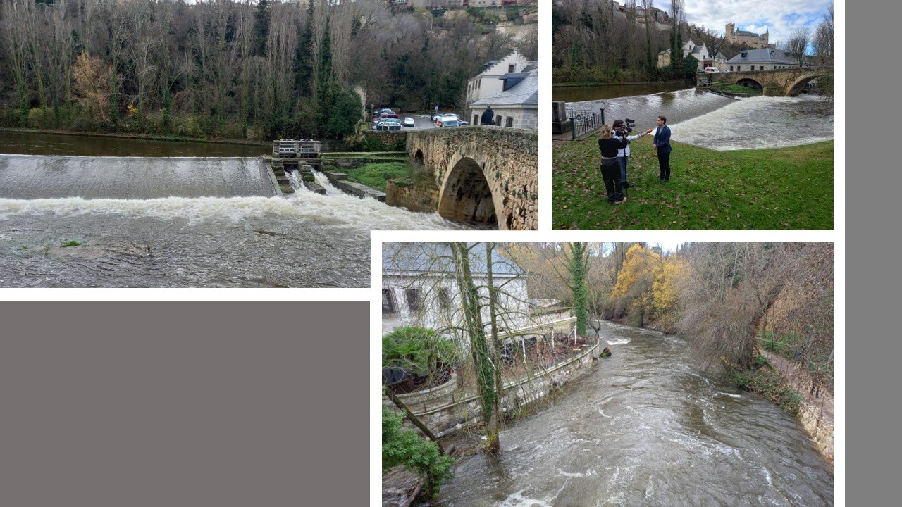 Las fuertes lluvias dejan problemas puntuales en Segovia Las fuertes lluvias dejan problemas puntuales en Segovia
