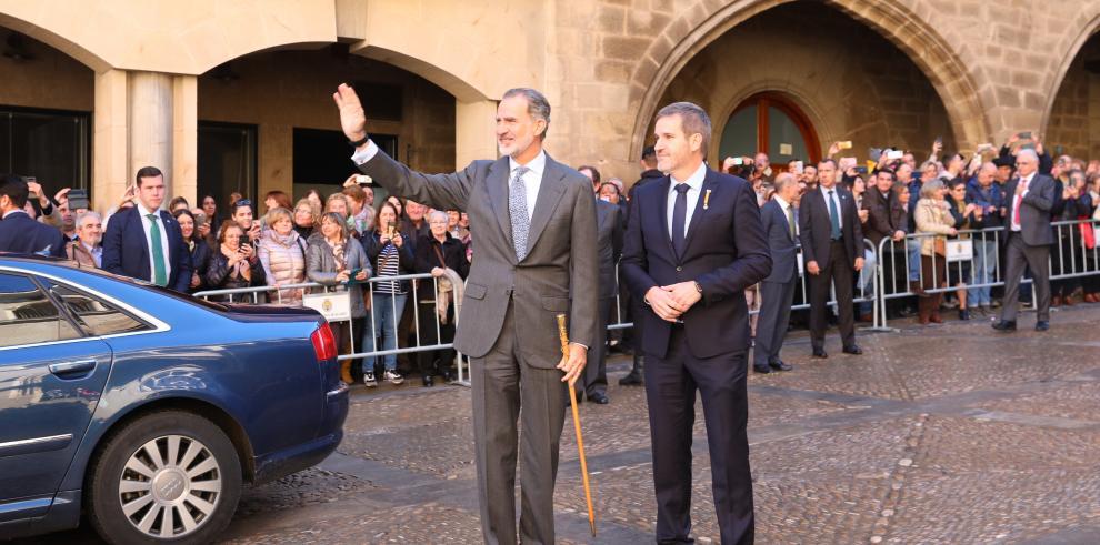 Felipe VI visita Alcañiz Felipe VI visita Alcañiz