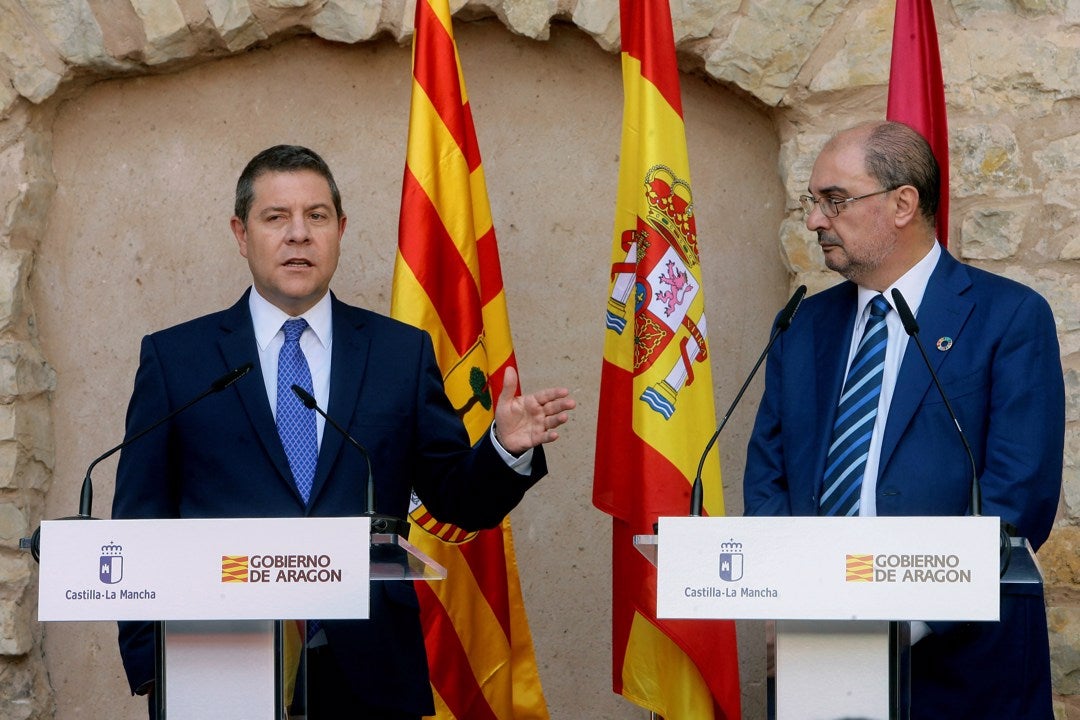 Lambán y Page plantan a Sánchez y no acuden al Comité Federal del PSOE Lambán y Page plantan a Sánchez y no acuden al Comité Federal del PSOE