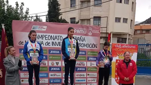 Aldara Meilán logra o campionato nacional de marcha de promoción Aldara Meilán logra o campionato nacional de marcha de promoción