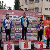 Aldara Meilán logra o campionato nacional de marcha de promoción Aldara Meilán logra o campionato nacional de marcha de promoción