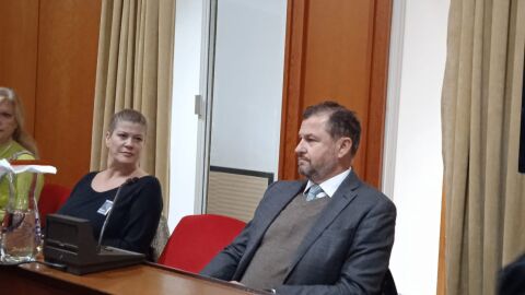 David Dorado en el pleno de este jueves