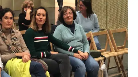 Amparo Repiso y su hija María López Repiso, fundadoras de la Bodega Sarmentero Amparo Repiso y su hija María López Repiso, fundadoras de la Bodega Sarmentero