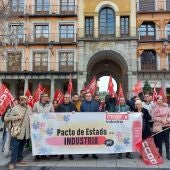 El sector industrial se concentra en Toledo para exigir al Gobierno de España participación en la futura Ley de Industria