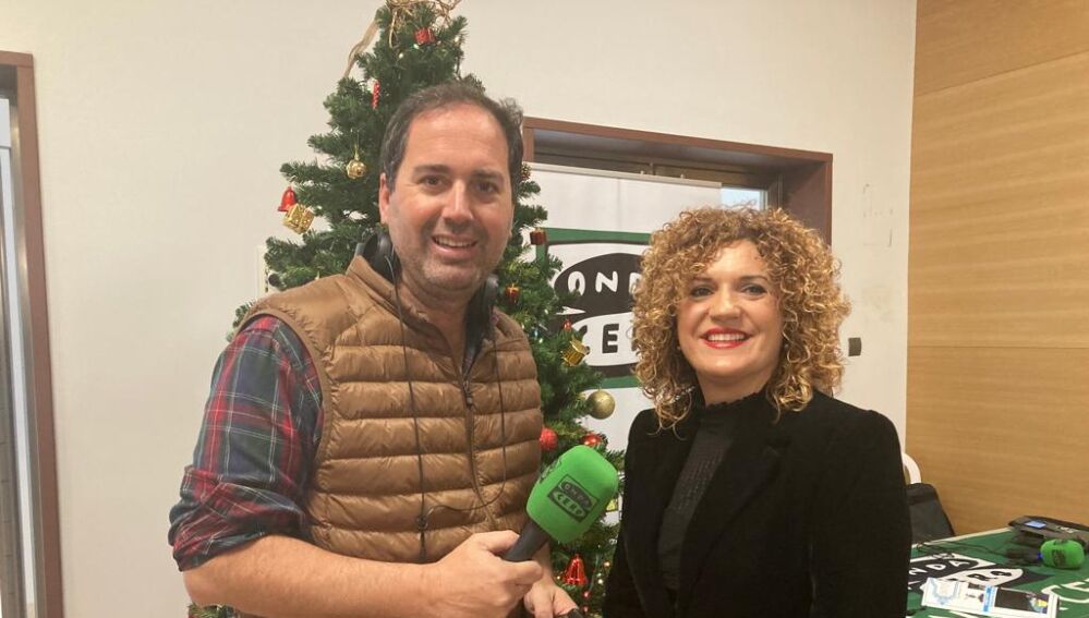 Rafael López - MªEugenia Limón, Presidenta de la Diputación de Huelva
