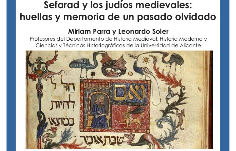 La sede universitaria de UA en Torrevieja da un curso sobre la historia sefardí La sede universitaria de UA en Torrevieja da un curso sobre la historia sefardí