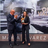 María Álvarez recibe o Premio Olimpia Valencia 