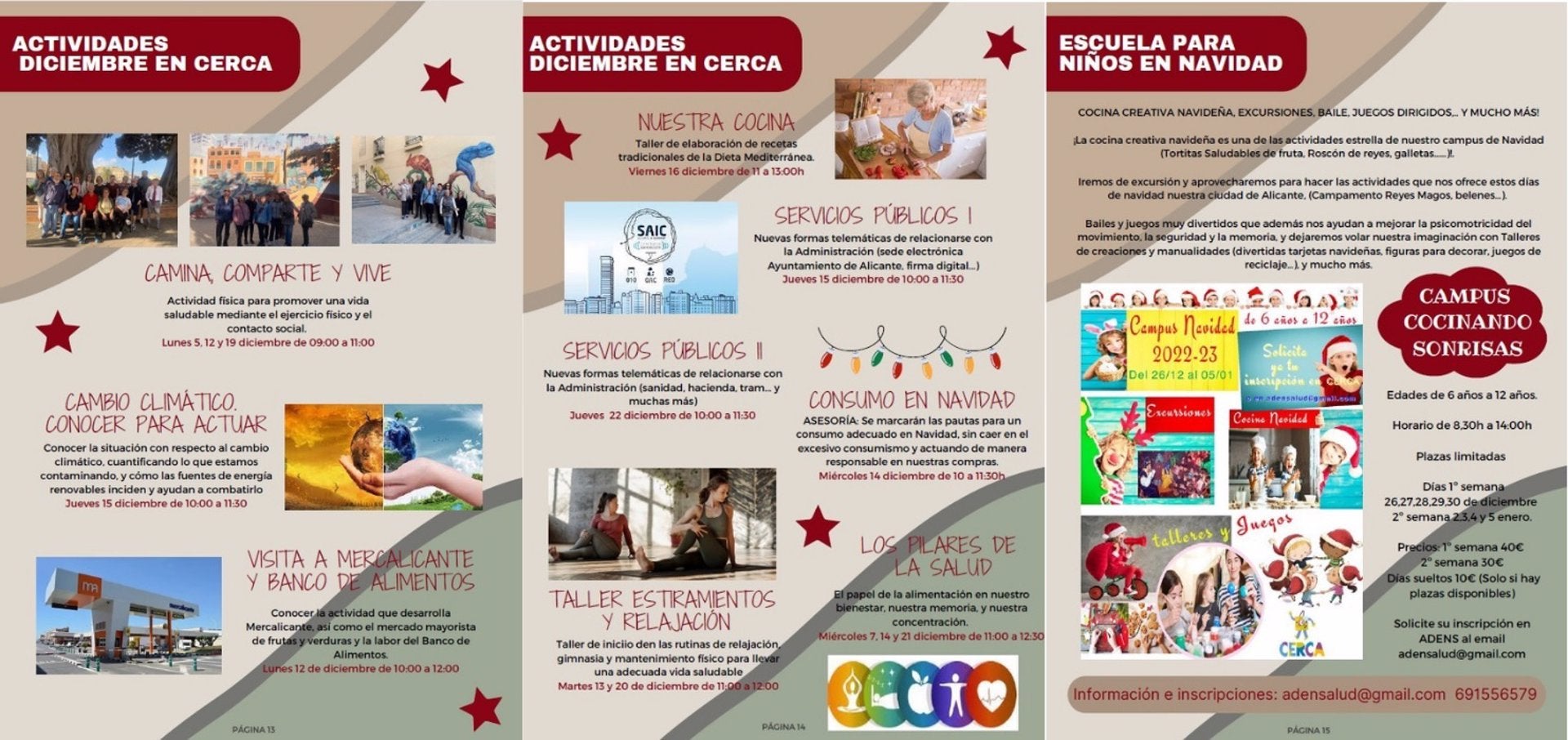Nuevo programa formativo para niños con escuela de Navidad, taller de cocina y excursiones Nuevo programa formativo para niños con escuela de Navidad, taller de cocina y excursiones