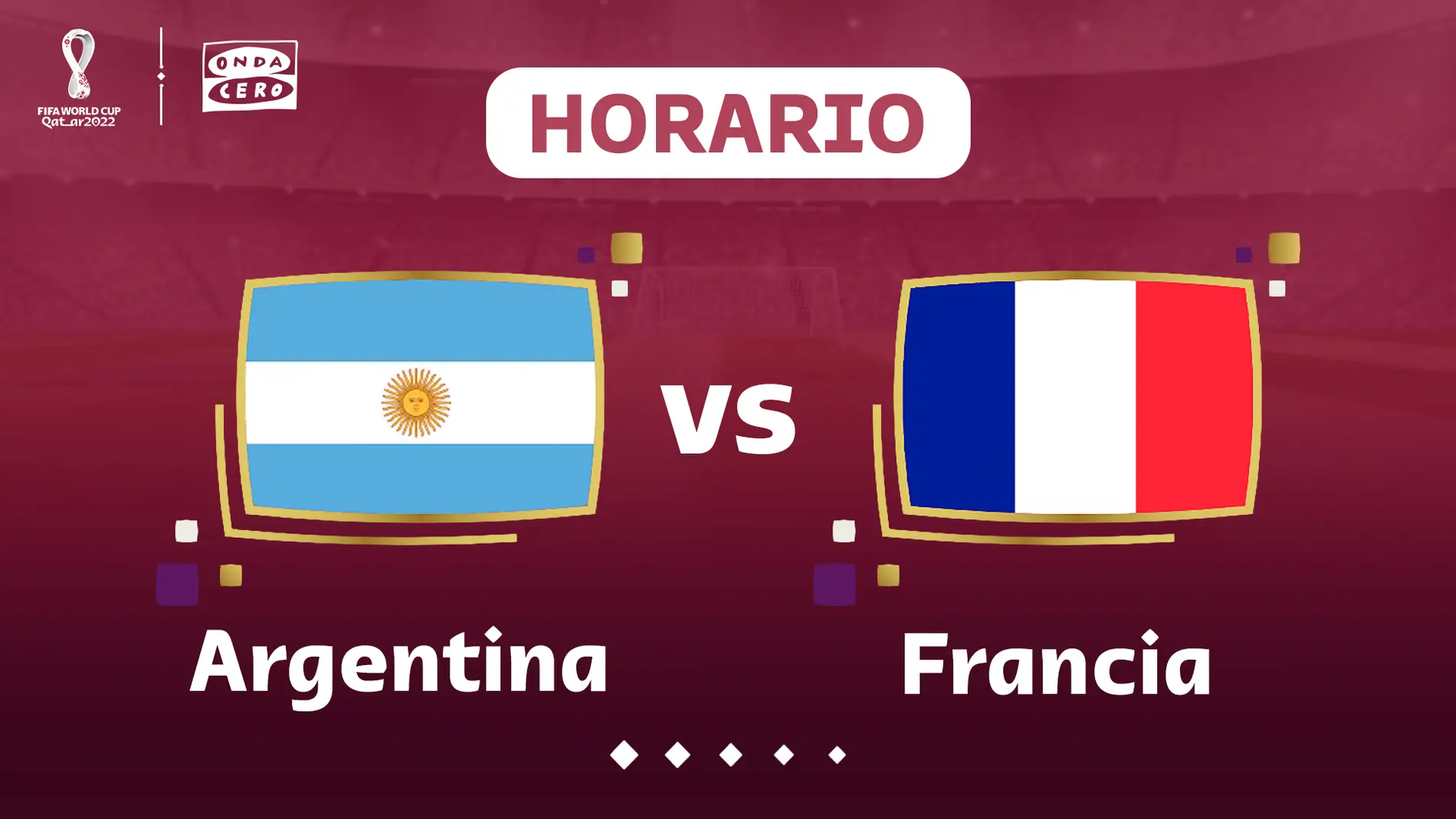 A qué hora es la final del Mundial: cómo ver el Argentina vs Francia