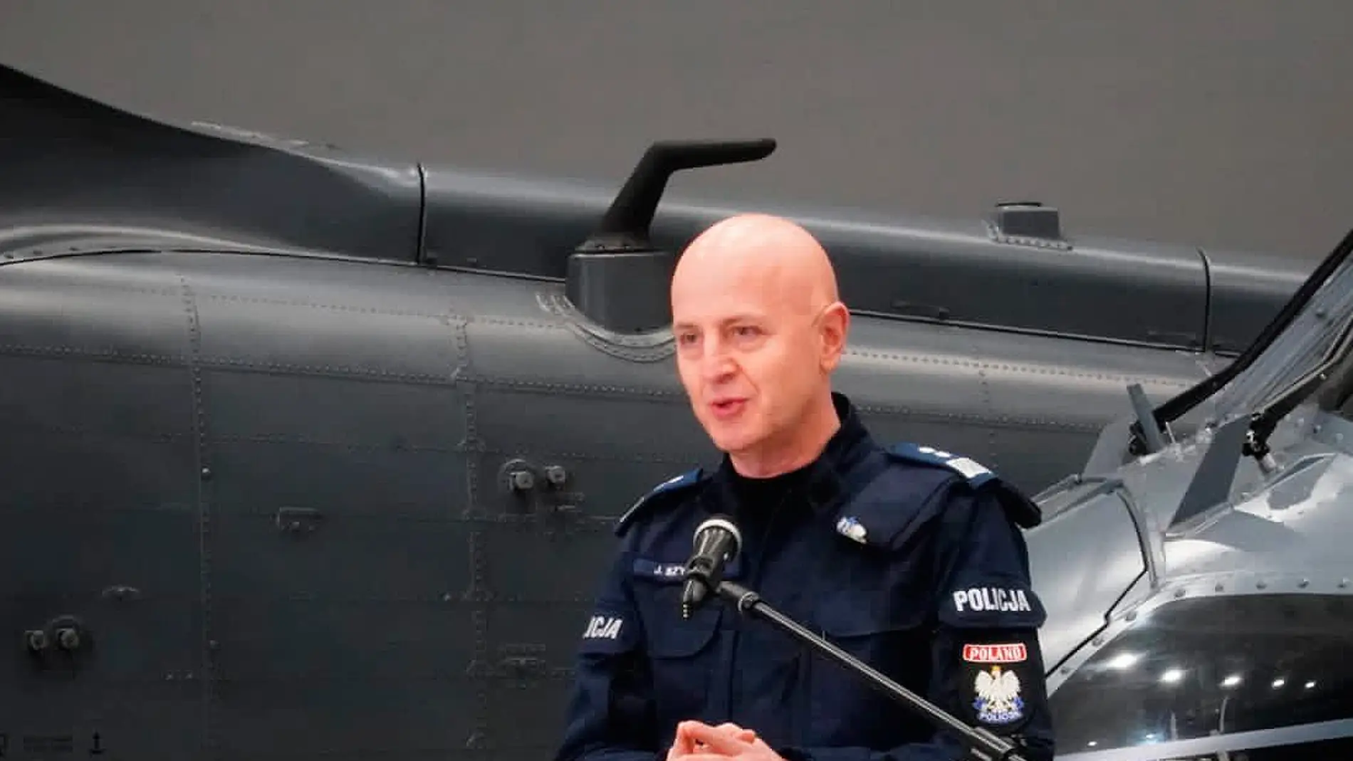 Jarosław Szymczyk, jefe de la Policía de Polonia