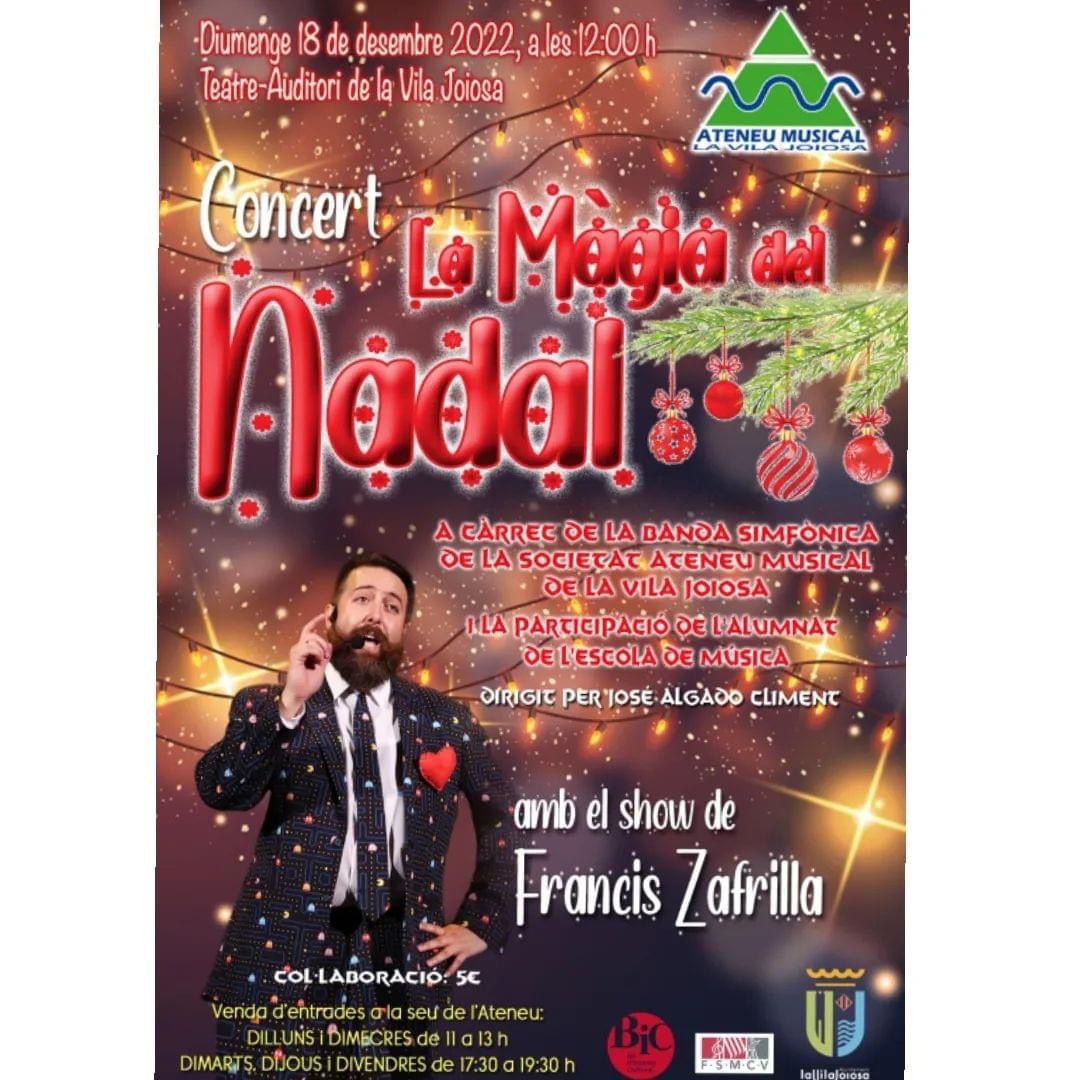 El Ateneu de La Vila Joiosa presenta el concierto "La Magia del Nadal" El Ateneu de La Vila Joiosa presenta el concierto "La Magia del Nadal"