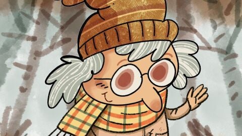 L'Ablanera saluda xustu enantes d'entamar la entrevista con Maxi Are&ntilde;es