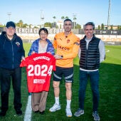 El Valencia hace oficial la renovación de Jaume hasta 2024