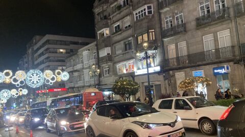 Tráfico Navidad Vigo