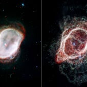 El telescopio espacial James Webb ofrece vistas distintas de la nebulosa del Anillo del Sur