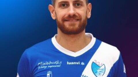 Rafa L&oacute;pez, jugador del Quesos El Hidalgo F.S. Manzanares
