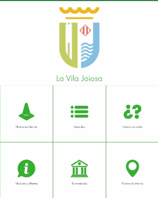 La Vila dispone ya de una APP `Línea Verde` para comunicar incidencias La Vila dispone ya de una APP `Línea Verde` para comunicar incidencias