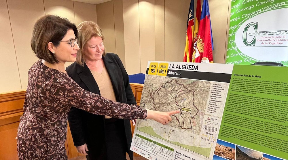 Convega adecua la ruta de la Algüeda en Albatera con el objetivo de impulsar el turismo Convega adecua la ruta de la Algüeda en Albatera con el objetivo de impulsar el turismo