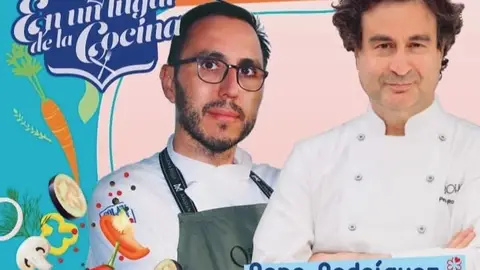José Antonio Medina y Pepe Rodríguez, estrellas Michelín José Antonio Medina y Pepe Rodríguez, estrellas Michelín
