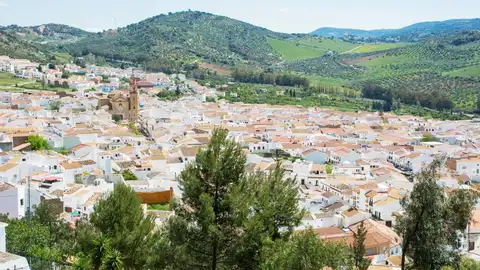 Vista aerea de Algodonales Vista aerea de Algodonales