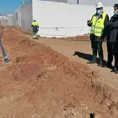 Obras que se acometieron para abrir un tercer pozo en Almagro Obras que se acometieron para abrir un tercer pozo en Almagro